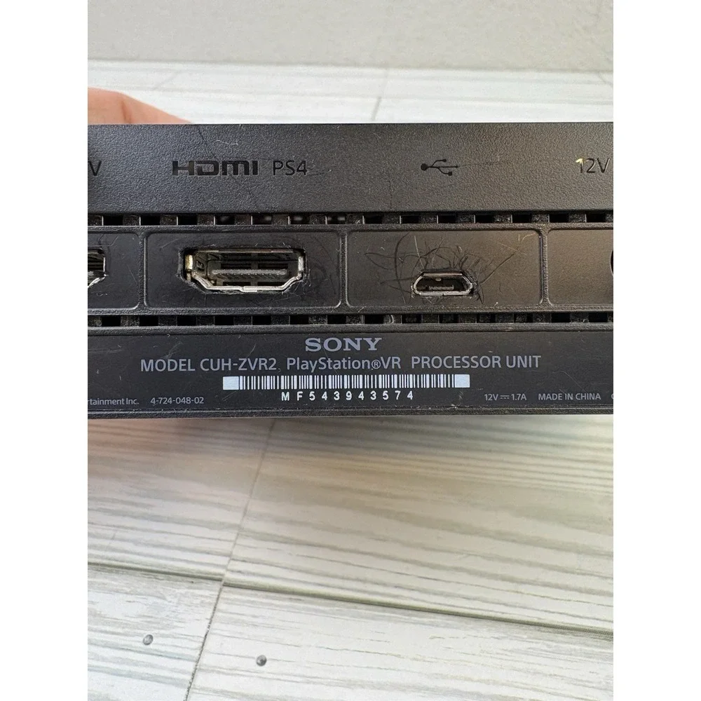 Sony PlayStation VR Processor Unit CUH-ZVR2 Used Box Only Untested